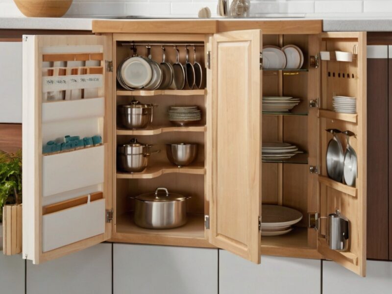 Стандарты размеров кухонных шкафов: габариты и расположение