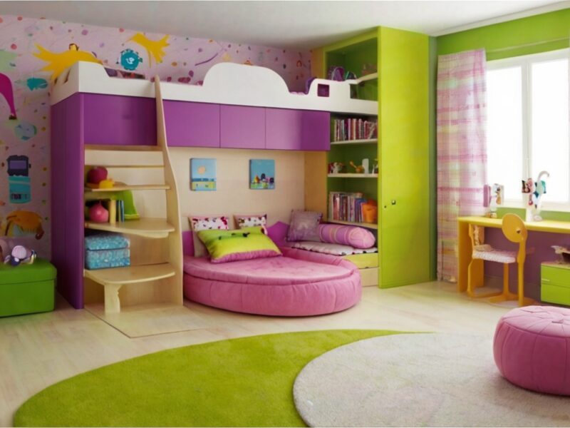Оформление детской комнаты. Идеи дизайна интерьера